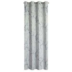 Velvet Curtain Wera 140 x 250 Light Grey