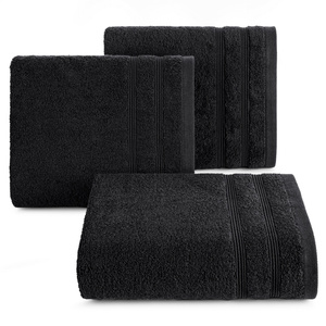 70 x 140 Terry Bath Towel Aline 03 Black