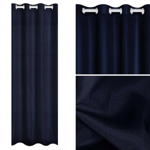 Curtain 140 x 250 Decorative Viva Grana Drawstrings