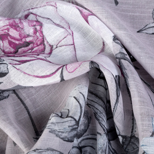 Curtain 140 x 270 Decorative Honey Beige+Fiol