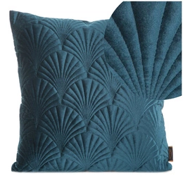 Ria2 C. Decorative 45 x 45 pillowcase. Turquoise