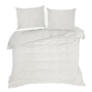 Bedding set 220 x 200 3 pcs Fur Polar Tiffany Cream