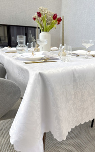 Decorative Tablecloth 160 x 350 Jacquard Camille 03