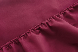 Bolzano Maroon 90x200 Bed Sheet with Eraser