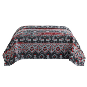 Quilt 170 x 210 Embossed Christmas Levent 03