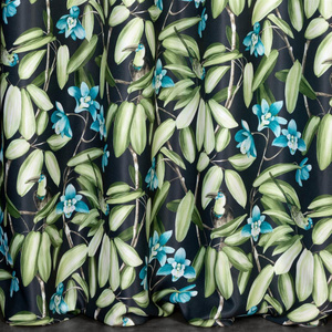 Curtain 140 x 250 Decorative Loni Black+Gold