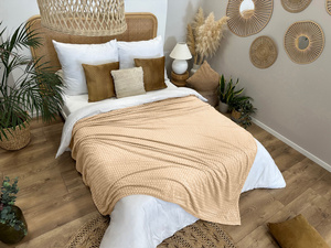 Blanket 200 x 220 Microfiber Embossed Plush Ala Circle 3D 07