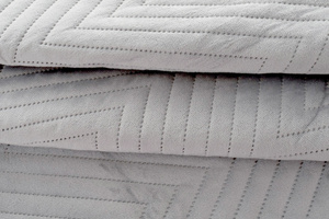 Bedspread 170 x 210 Embossed Velour Marieta 04