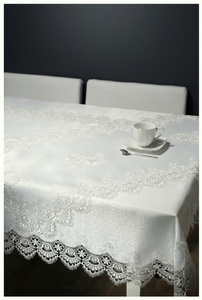 Guipure tablecloth 088_Cream 140x220
