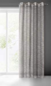 Rachel Decorative Curtain 140 x 250 Steel Splits