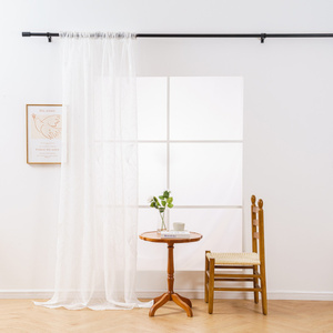 Decorative Curtain 145 x 250 Tape Cruz Voile 01