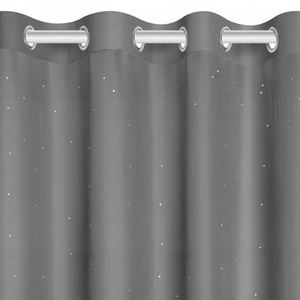 Curtain 140 x 250 Decorative Crystal Przel Graphite