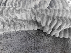 Double Sided Capri Grey 200x220 Bedspread