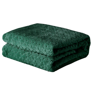 Blanket 160 x 200 Microfiber Embossed Gediz 01