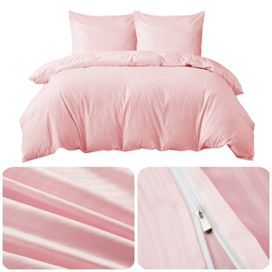 Bedding 160 x 200 3pc Cotton Adamash Powder