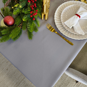 Tablecloth 120x220 Stain-Resistant Surbo Light Gray
