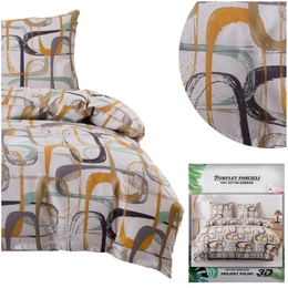 Bedding 160 x 200 3pcs Satin Maria 2835