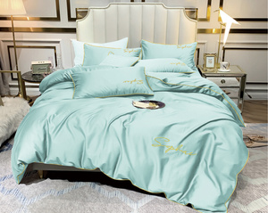 Bedding 160 x 200 4pcs with Areta 09 Embroidery