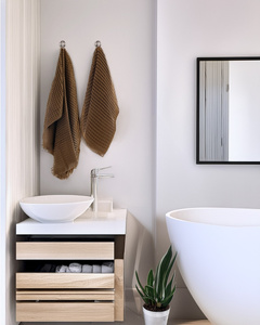 Set of Towels 2pcs 50x90 & 70x140 Cinar Nil 01