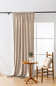 Curtain 140 x 270 Velvet Tunnel Tape Giorgia 04