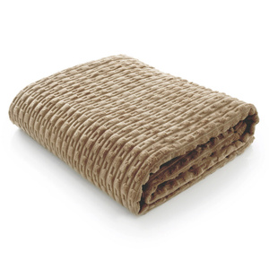 Blanket 160 x 200 Microfiber Stamped Ivana 07