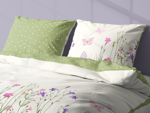 Bedding 140 x 200 3pc Cotton Summer Sleep 019