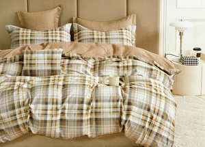 Bedding 160 x 200 3pcs Cotton Satin no. A1760