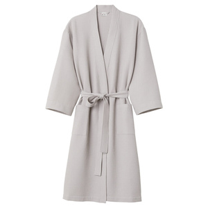 Gofer Unisex Cotton Bathrobe Vizzy XL 03 Gray