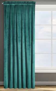 Decorative Curtain D91 Rosa Tape 140 x 300 Turquoise