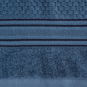 Davos 10 Navy Blue 50 x 90 Terry Bath Towel
