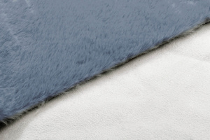 Rug 50 x 70 Soft Plush Fur Rabbit 108