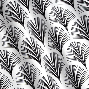 Curtain 140 x 250 Decorative Karin Bia+Black