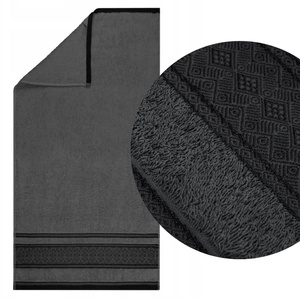 Towel 100 x 150 Cotton Panama 500g/m2 Graphite