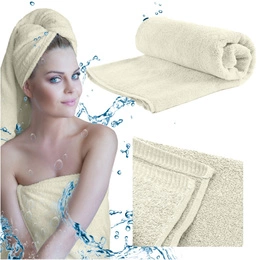 Tango towel 70 x 140 400 g/m2 02 Ecru