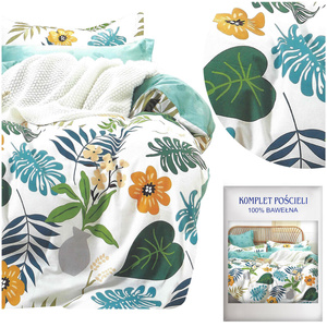 Cotton Satin Bedding No. A1414 160x200NP 3 parts