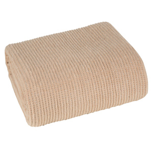 Blanket 70 x 160 Design Cotton-Acrylic Amber Beige
