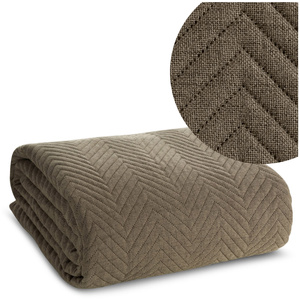 Bedspread 170 x 210 Quilted Len3 C.Beige