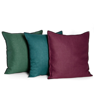 Decorative Linen 5A Turk+Black pillowcase 45 x 45