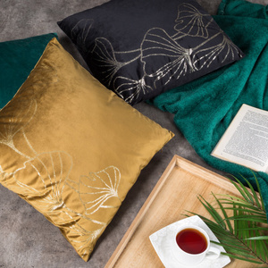 45 x 45 Decorative Velvet pillowcase BLINK11 Coffee