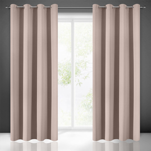 Curtain 135 x 250 Decorative Blackout Logan Powder