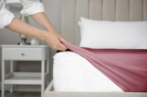 160 x 200 Jersey sheet with elastic Janet 12