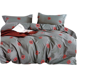 Bedding 200 x 220 3pc Satin Cotton No. A1675