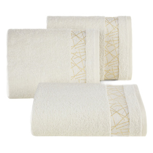 Towel 50 x 90 Bath Terry Nika 02 Cream