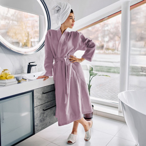 Gofer Unisex Cotton Bathrobe Vizzy XL 06 Heather Purple
