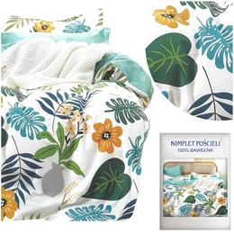 Cotton Satin Bedding No. A1414 160x200NP 3 parts