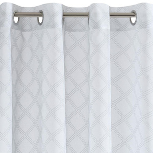 Hazal Decorative Curtain 140 x 250 White Throw