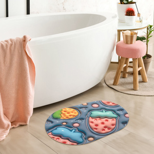 Magic 21 3D Non-Slip Absorbent Bathroom Mat