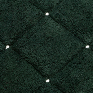 Cotton Carpet 60 x 90 Chic 2 Dark Green