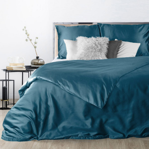 Bedding 140 x 200 2cz Satin Nova3 Turquoise
