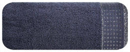 Luna Bath Towel (07) 50 x 90 Navy Blue